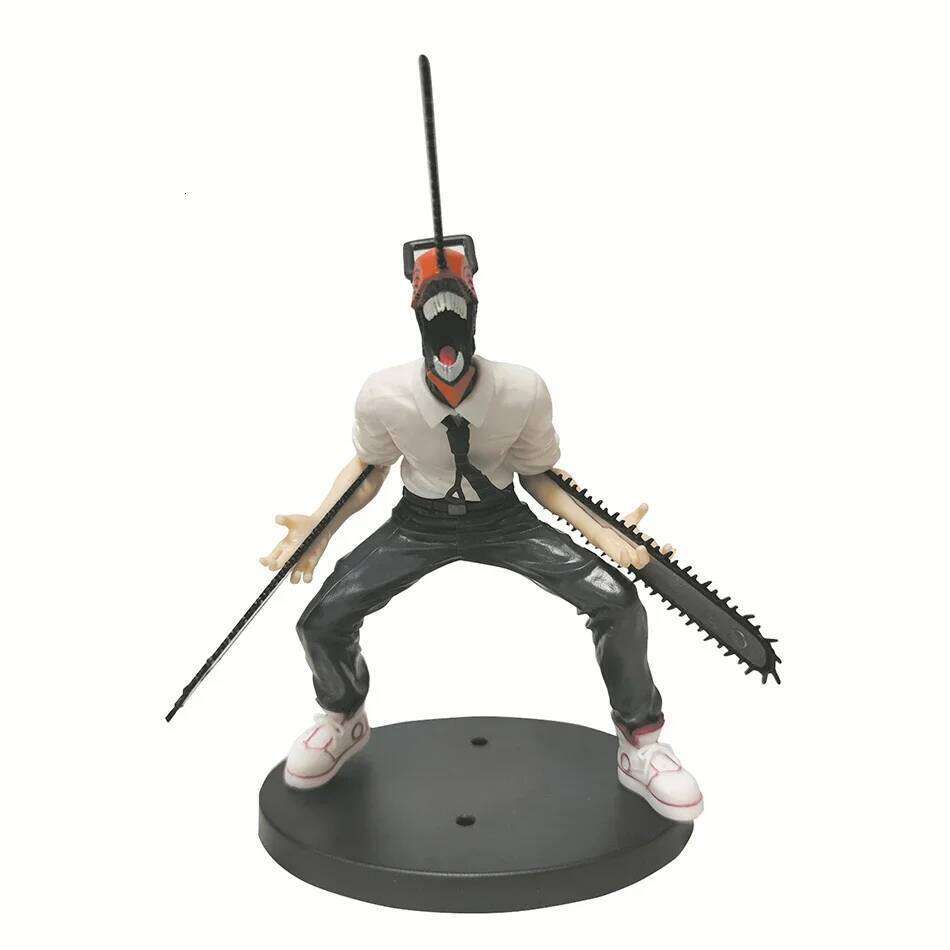 18cm Anime Denji Action Figure Chainsaw Man Power Figurine PVC Adult Collection Model Doll Toy