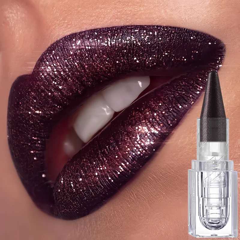 Pearl Bright Lipstick Waterproof Durable Whitening Color Preserving Black Red Cool Lipstick Cosmetics G250729