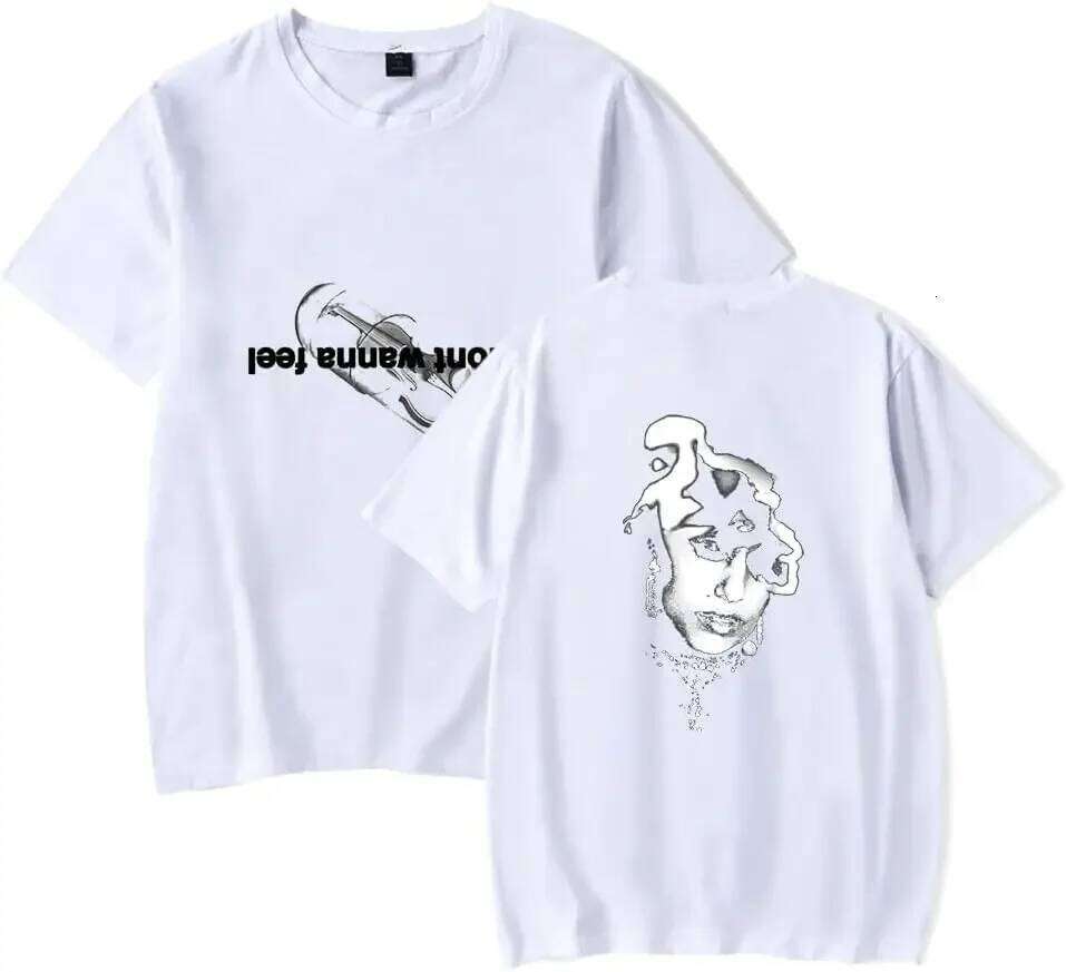 Raye Merch Escapism T Shirt Short Sleev Classic Print Top Tee Unisex