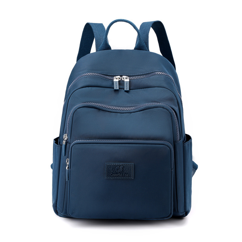 Colorful Fox New Women's Large Capacity Casual Backpack Water-Repellent Multi-Layer Travel Student School Bag ddmymoon