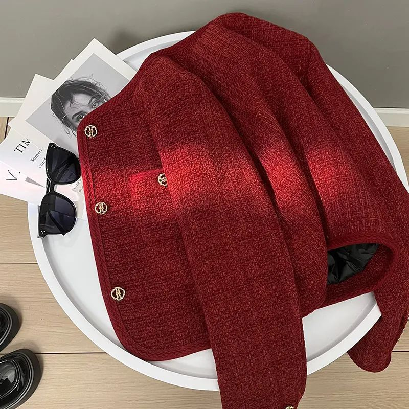 Free shipping designer coat for women Fashionable suit jacket with comfortable and warm texture casual suit