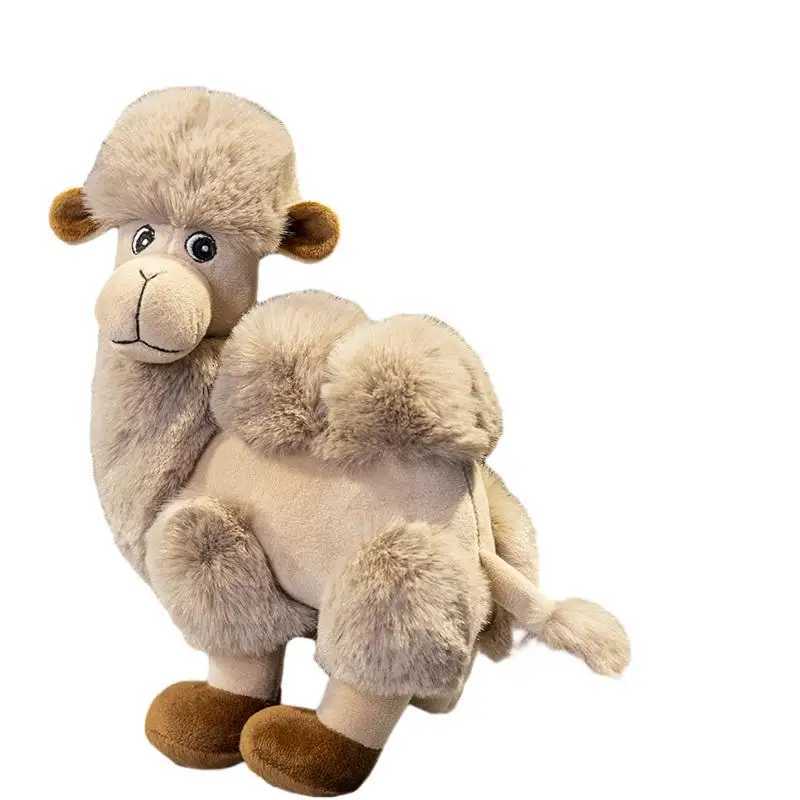 2838cm Cute Cartoon Camel Plushies Doll Soft Stuffed Animals Plush Toys Home Decor Girls Sleeping Hug Pillow for Kids Christmas Gift XJ260303