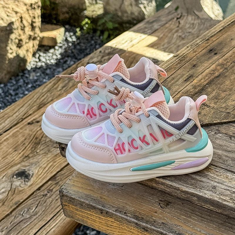 Boys and Girls Fashion Sneakers 2025 Autumn New Soft Bottom Children's Sport Shoes Toddler Walking Shoes Kids Outdoor Footwears Sizes US5.5C-US12