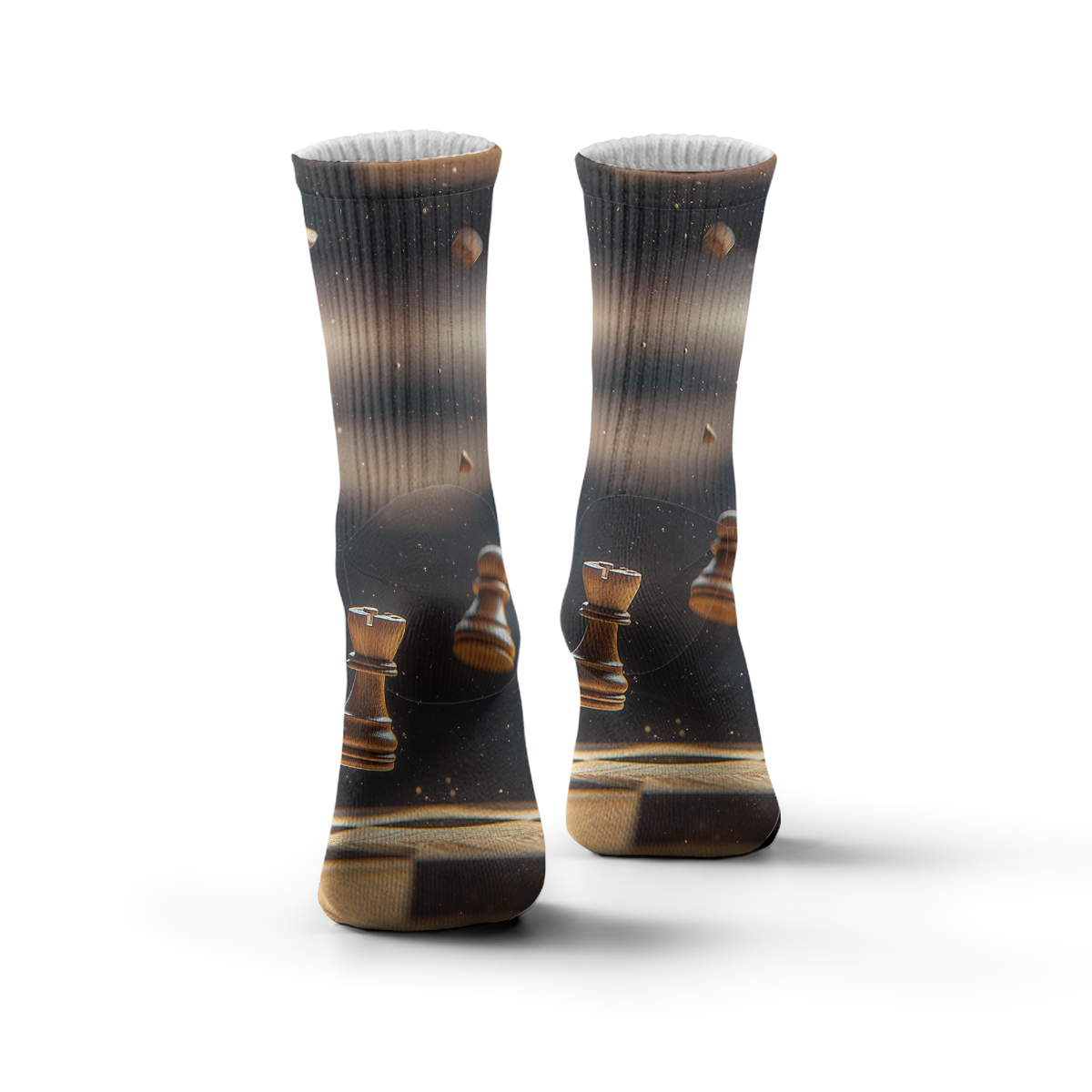 Chess Piece 3D Print Unisex Tube Sock C107