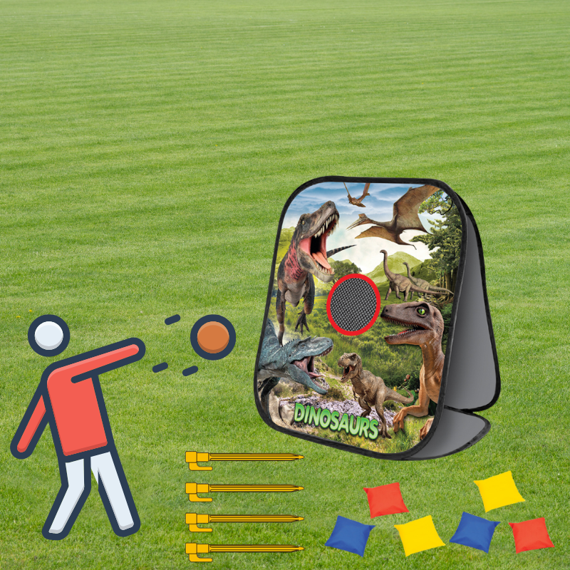 Durable Three-in-One Sandbag Toss Game Set for Children