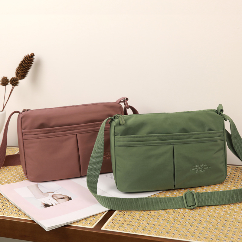 Colorful Fox New Single Shoulder Small Square Summer Lightweight Nylon Large Capacity Women's Crossbody Bag ddmymoon