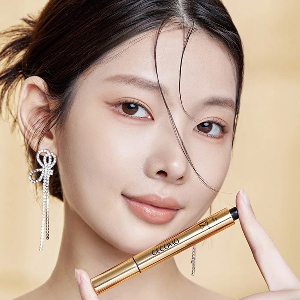 GECOMO Press Concealer Pen Liquid Concealer Long Lasting Moisturizing Not Fading Base Makeup Face Invisible Pores 250730