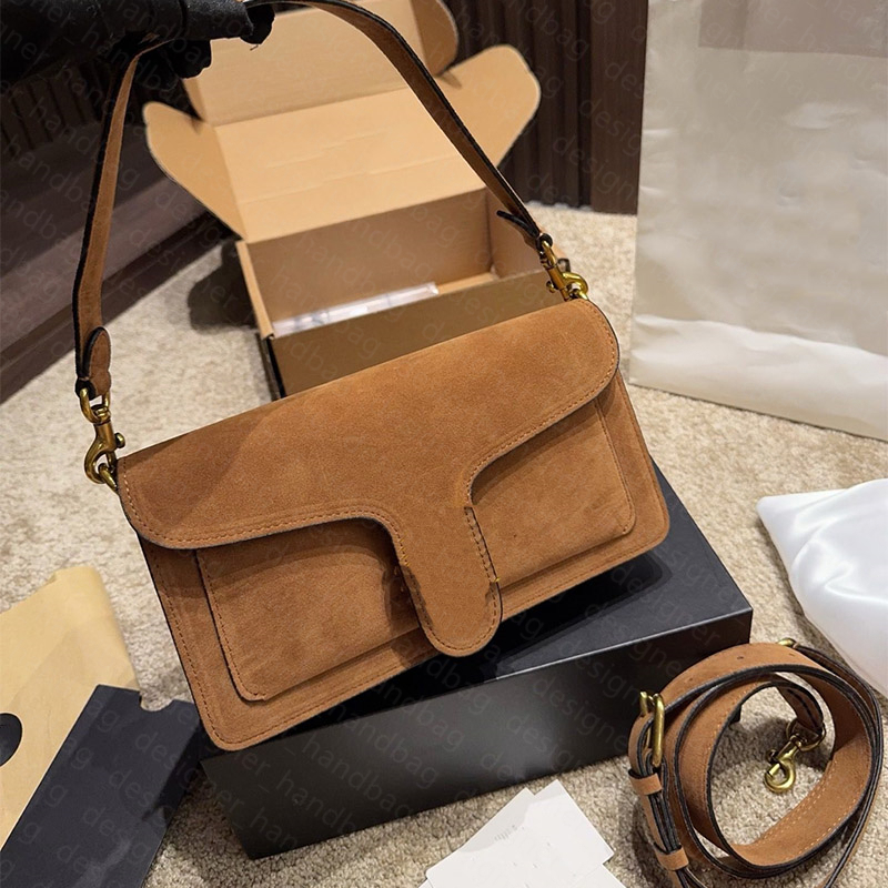 Top Quality Shoulder Bag Designer Bag Tabbybag Classic Crossbody Bag Suede Leather Womens Bags Handbags Burgundy Brown Bag Luxury Wallet