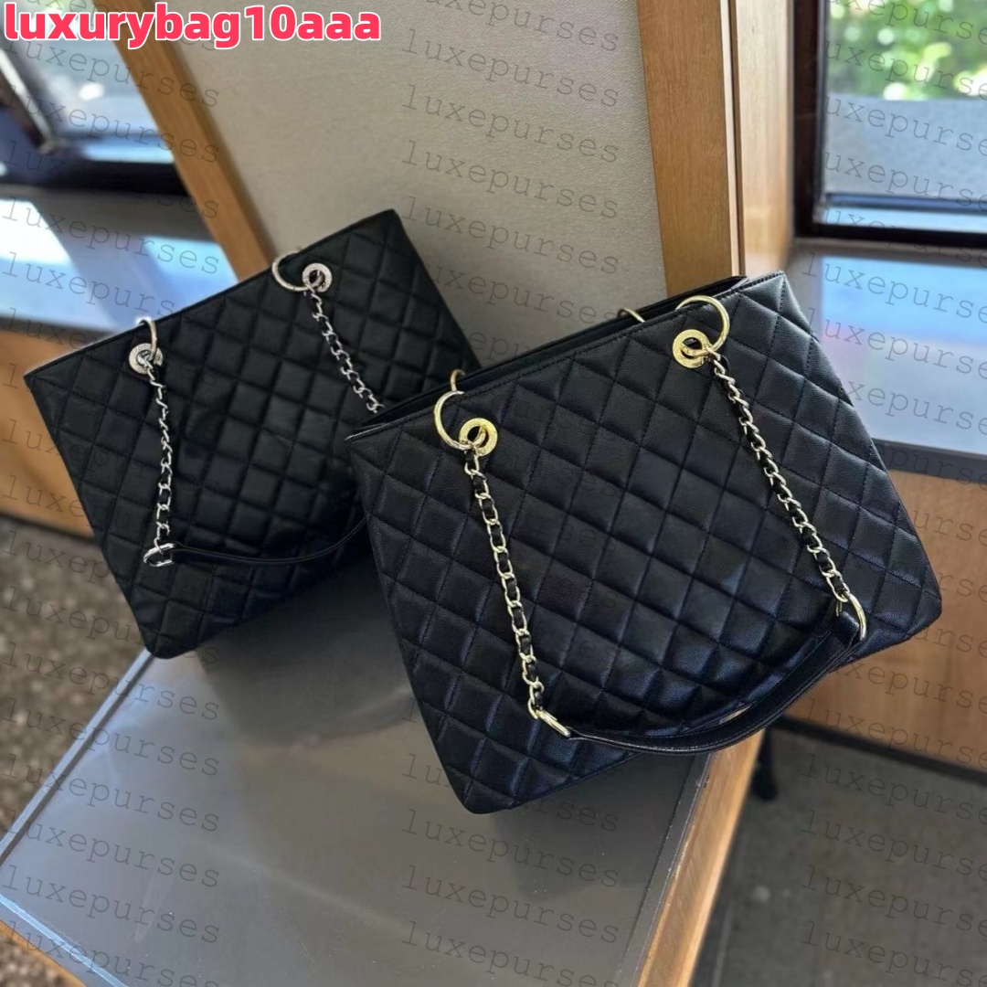 GST Luxury Bag Designer Chain Tote Bag Black Diamond Lattice Quilted Shoulder Bag Luxury Hadnbags Crossbody Bag Designer purse for Women