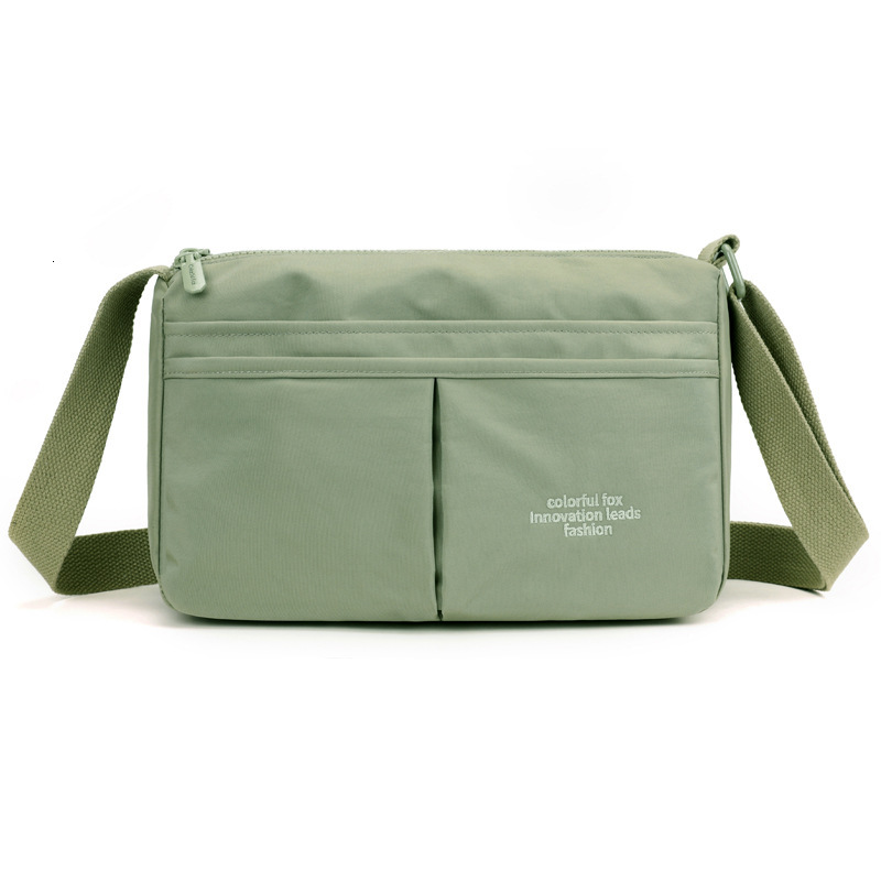 Colorful Fox New Single Shoulder Small Square Summer Lightweight Nylon Large Capacity Women's Crossbody Bag ddmymoon