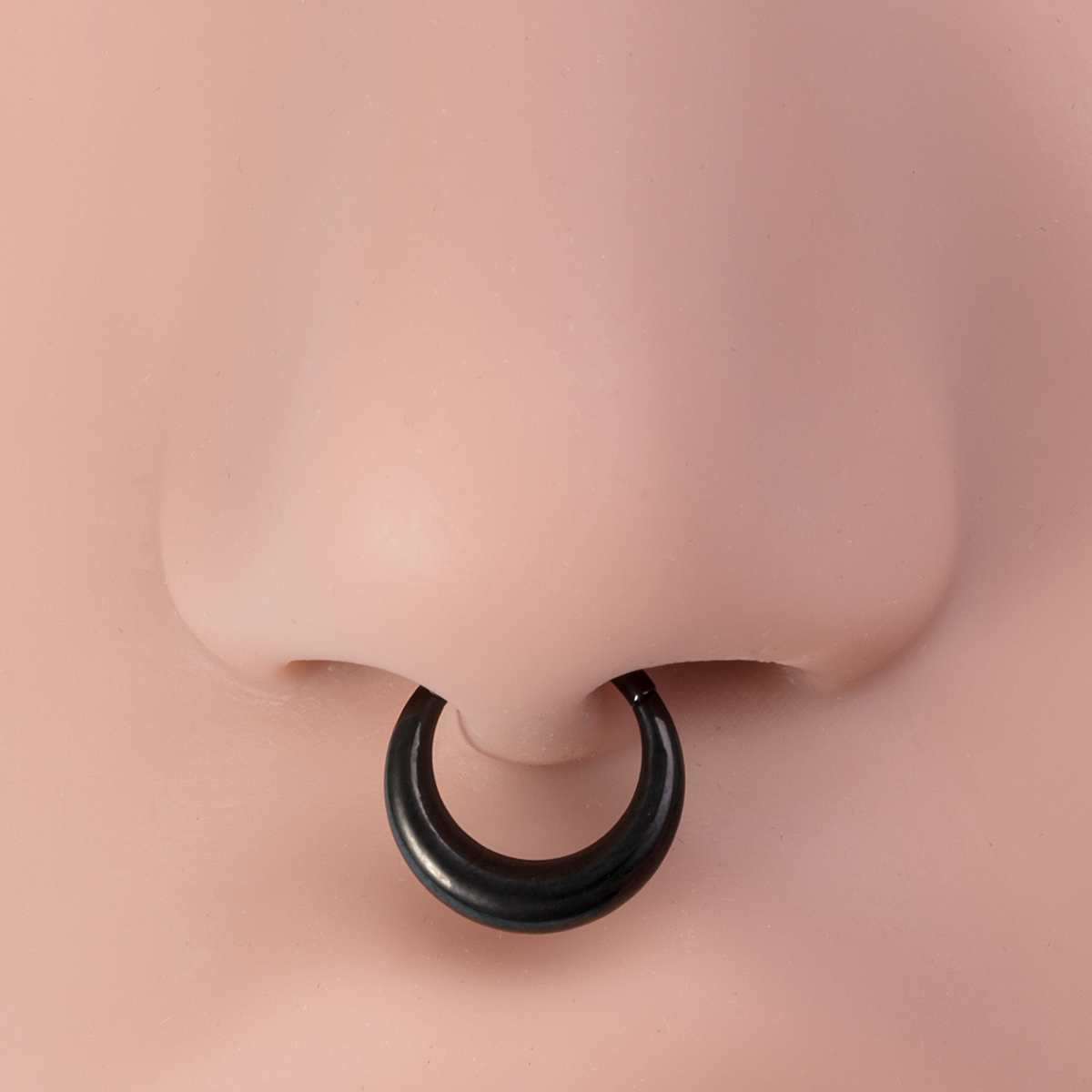 Stainless steel thickened hinge ring, nose ring, earring, body piercing jewelry wholesale