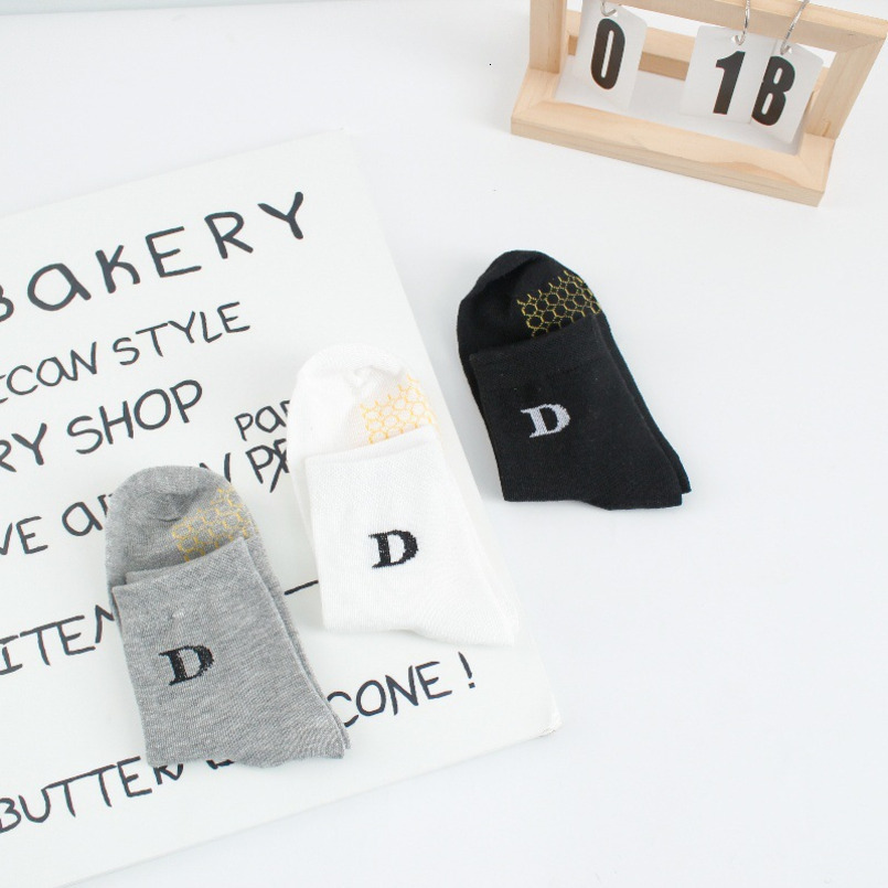 Four Seasons Socks, Polyester Cotton, Black Business Men's Mid-Calf Socks Factory