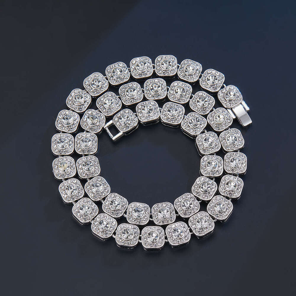 Reverse Love Chi Cheng Same Style Square Dia Cube Fashion Creative Personality Trendy 10mm Alloy Rock Sugar Bracelet