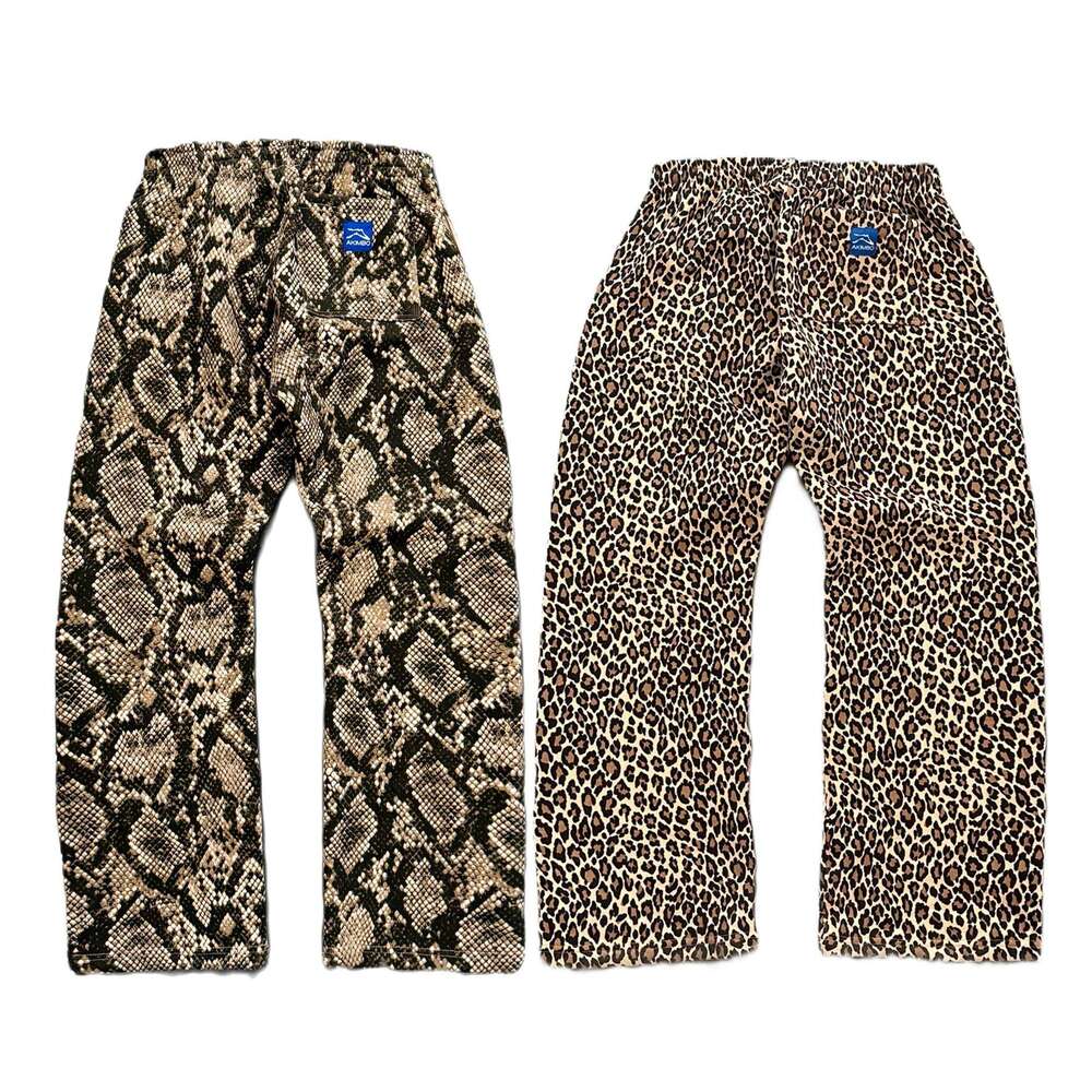 Y2k Trendy Camo Man Pants Gothic Retro Branch Camouflage Unisex Streetwear American Style High Street Loose Straight Sweatpants