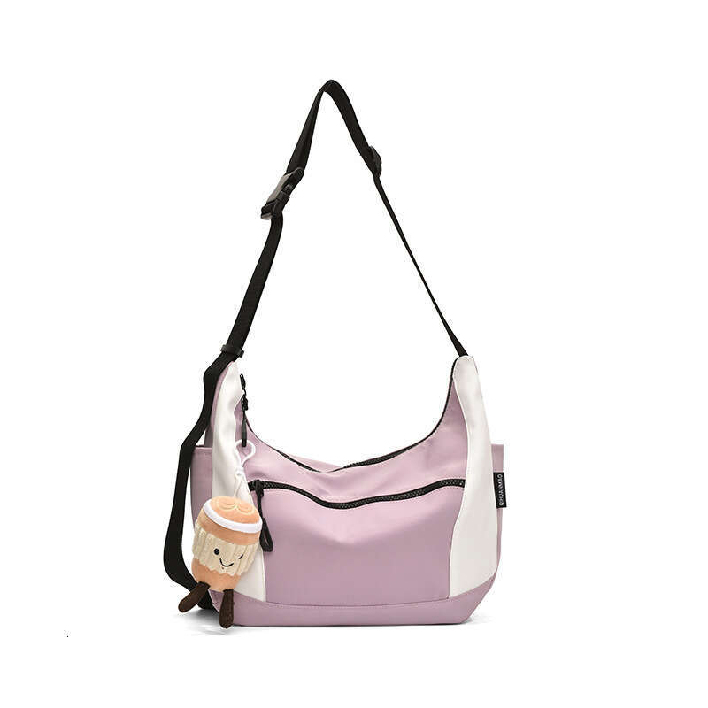 2024 Crossbody for Women Summer New Fashion Trend Casual Single Shoulder Canvas Bag with Unique Design and Small Capacity