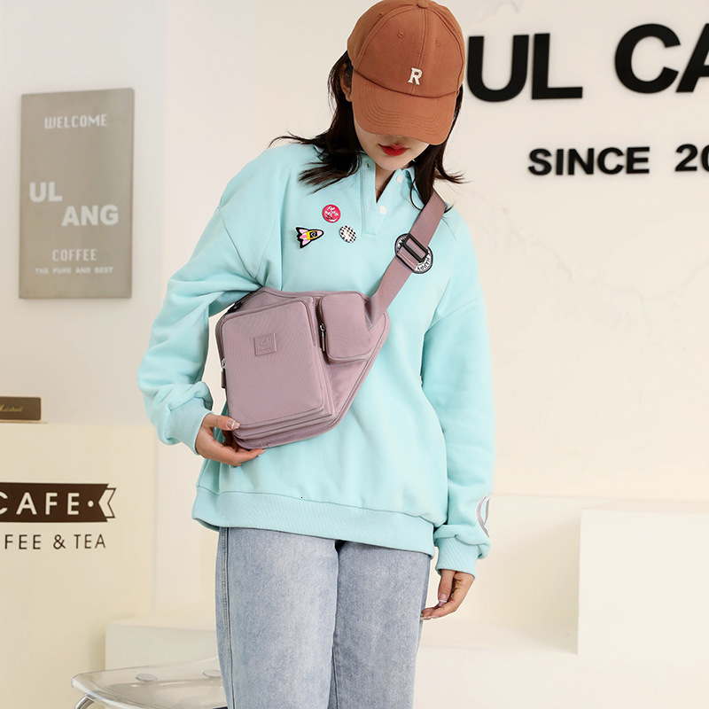 Women's Fashion Trend Vest Casual Multi-layer Crossbody Bag Portable Waterproof Phone Backpack ddmymoon