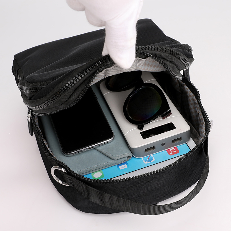 2025 New Multifunctional Backpack Waterproof Nylon Women's Shoulder Large Capacity Commuter Crossbody Bag ddmymoon