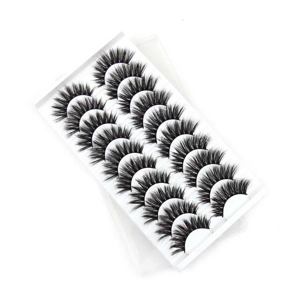 3D Makeup Faux Mink Lashes Natural Fluffy False Eyelashes Wholesale Wispy Thick Long Natural Eye Makeup Tools 3DA39 Z250730