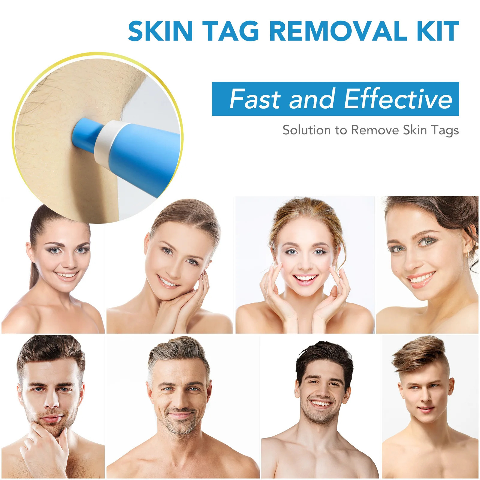 2 IN 1 Auto Skin Tag r Kit Micro Skin Tag Removal Device Adult Mole Stain Wart r Face Care Beauty Tools Drop 250726