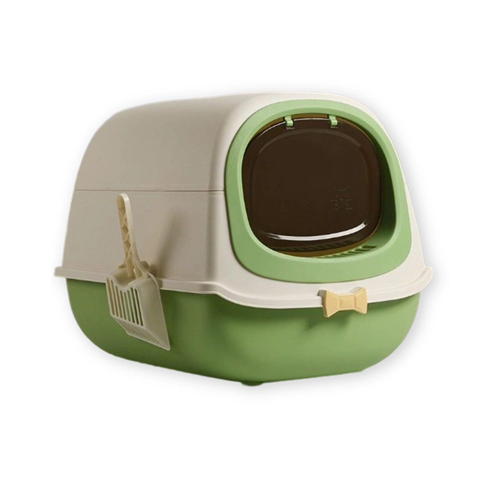 Cat toilet extra large butterfly style cat litter box fully enclosed extra large size gift shovel manufacturer pet supplies wholesale