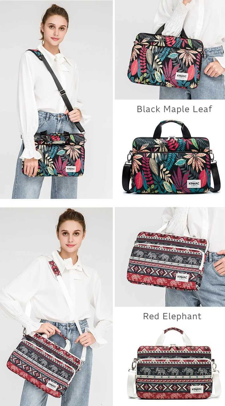 Kin Brand Laptop Bag 13.31415.415.616 InchLady Wen Man Shoder Messenger Handbag Case For Book Air Pro Notebook PC y250730
