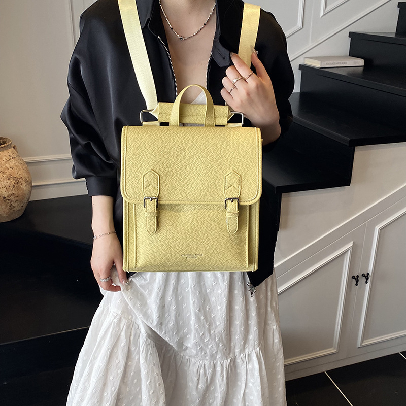 2025 Designer's New Fashion Academy Style Backpack Single Shoulder Crossbody Bag