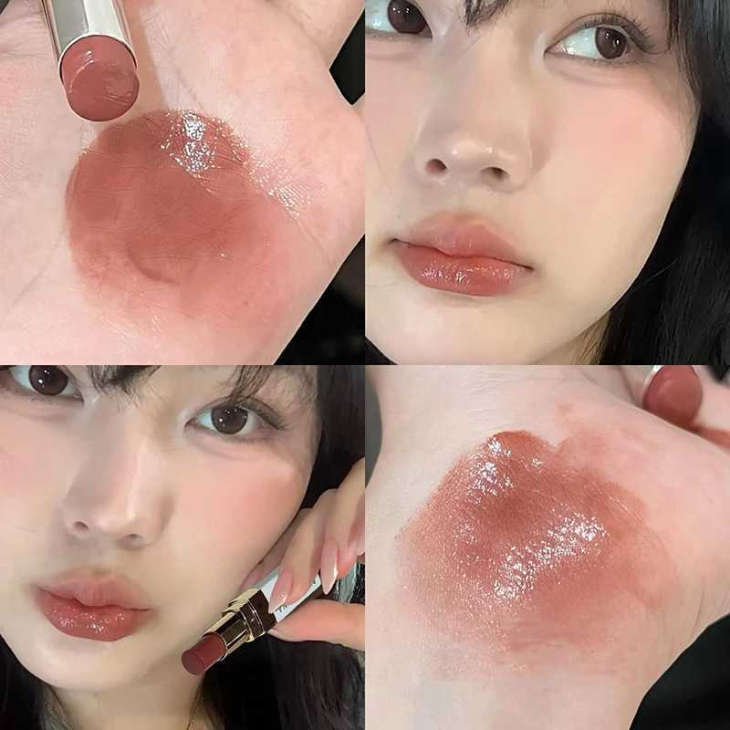 00 Colored Lip Balm Moisturize Nude Lipstick Low Saturation Brown Peach Pink Lip Tint Gloss Brighten Gentle Plumper Lip Care Makeup G250729