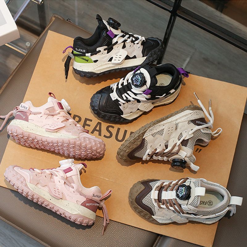 Children Basketaball Shoes Toddler Training Non-slip Comfortable Running Shoes Lightweight Outdoor Sports Shoes for Kids Sneakers Size US10C-US5Y 0004