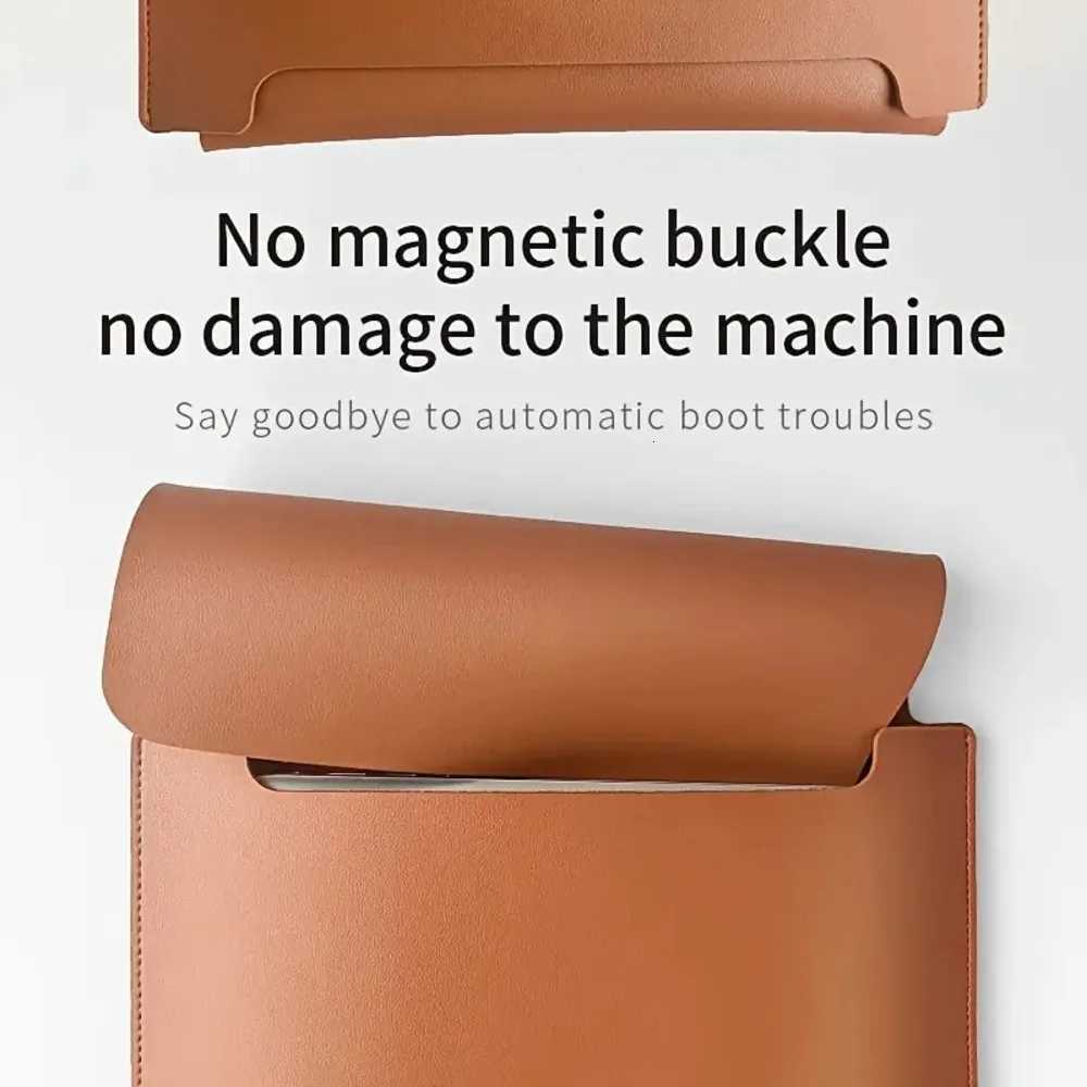 13/13.3/14/15/15.4/15.6/16 Inch Laptop Bag Notebook Computer Mouse Pad PU Leather Bladder Bag Computer Bag Accessories y250730
