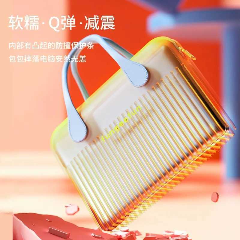 Ins Laptop Case Waterproof Notebook Sle 13 13.3 14 15 15.6 16 Inch Book M1 Air Pro Notebook Case Laptop Bag Shockproof y250730