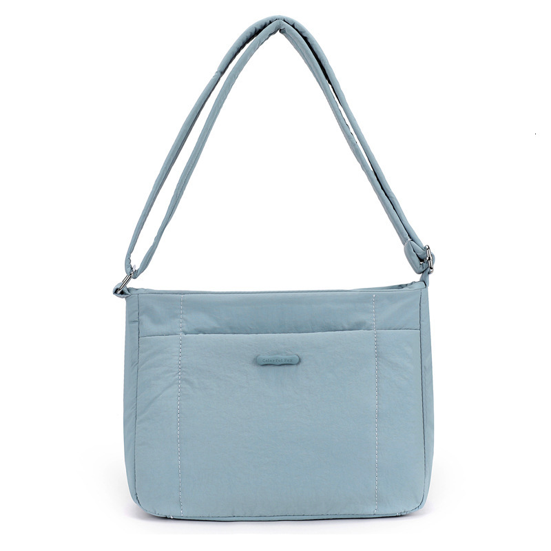 Colorful Fox Korean Version Ins Women's Lightweight Down Crossbody Versatile Niche Casual Commuter Messenger Bag ddmymoon