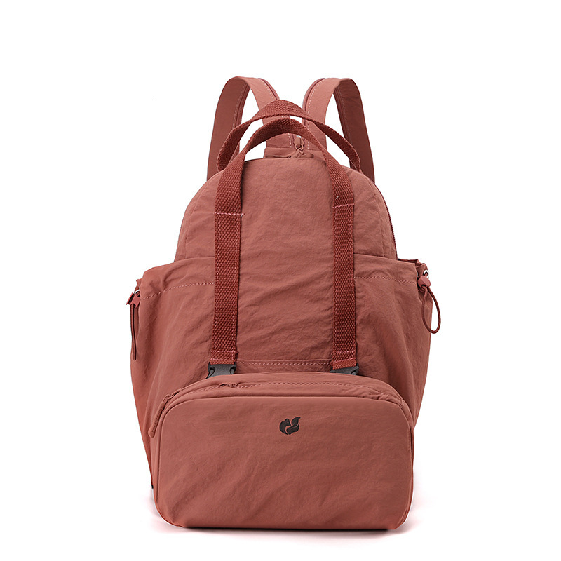 Colorful Fox New 2025 Women's Crossbody Backpack Sports Yoga Multifunctional Mother-Daughter Bag ddmymoon