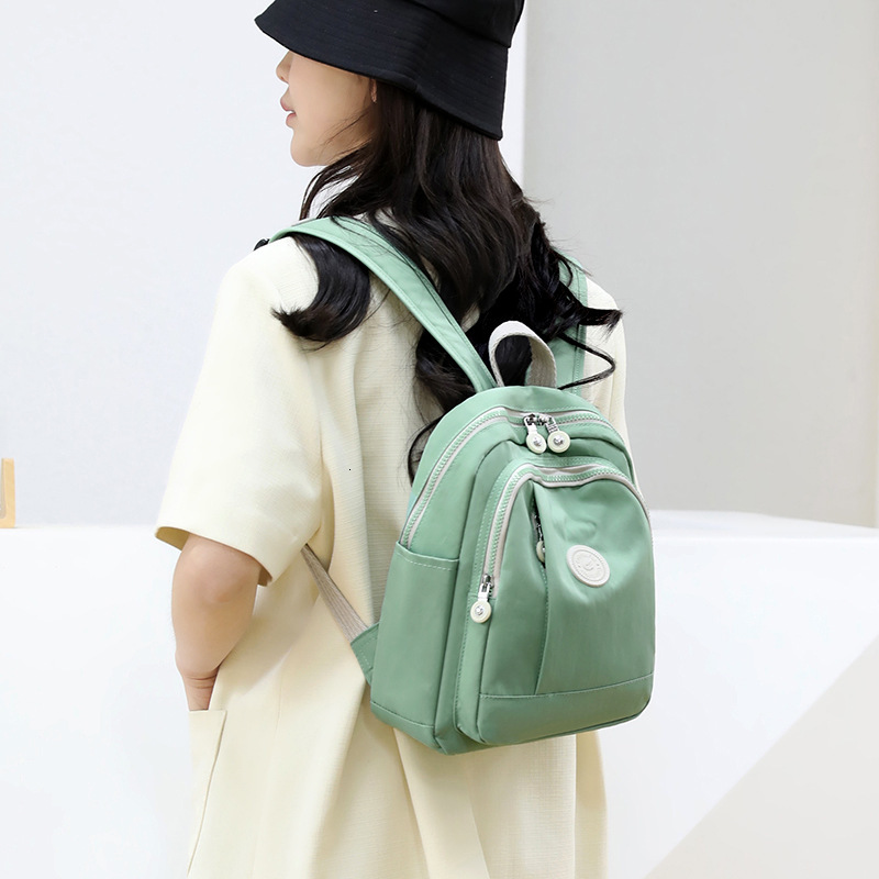 Colorful Fox New Summer Fashion Trend Color-Block Backpack Women Large Capacity Water-Resistant Bag ddmymoon