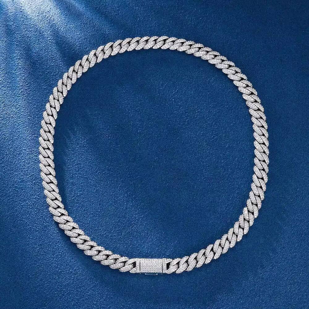 Mens Moissanite Diamond Cuban Chain Elegant Bracelets Bangles Collection