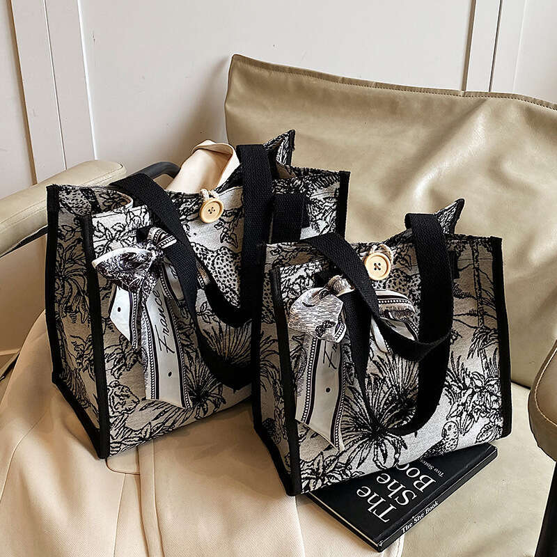 Large Capacity Commuter Tote 2025 Fashion Shoulder for Women Ins Mommy Bag College Student Class Handbag