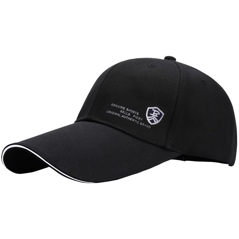 Cap F Logo Baseball Cap - Adjustable Embroidered Sports Hat, 100% Cotton Snapback for Men Women, Outdoor Streetwear & Daily Use (Multiple Colors)