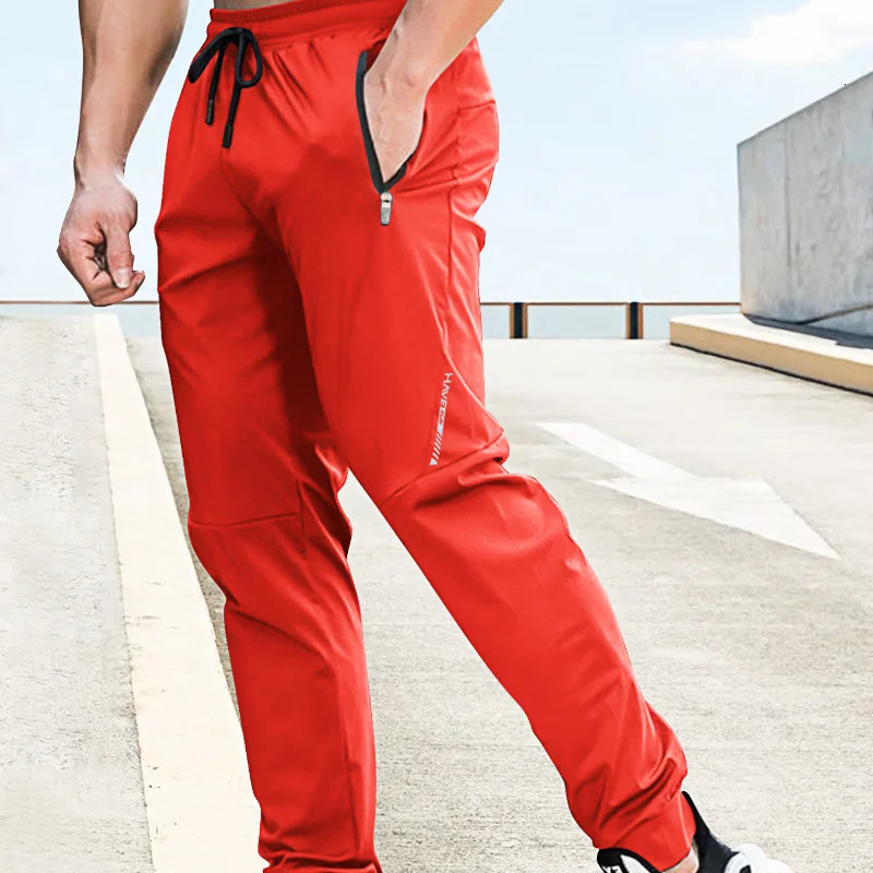 Mens Gym Pants Track Summer Men Clothing Fashion Casual Tracksuit for Quickdrying Sweatpants Joggers 250729