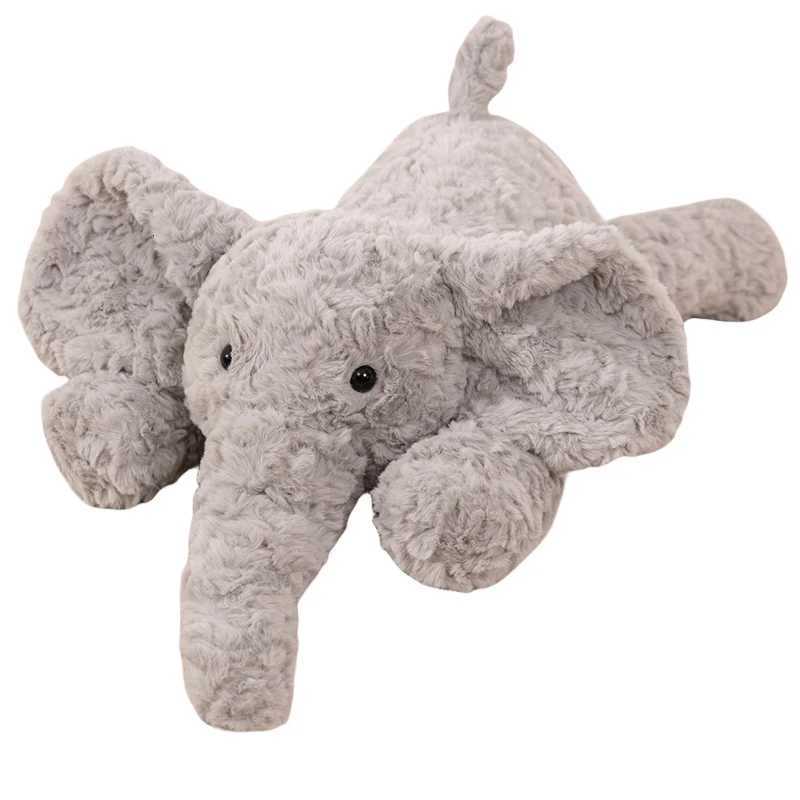 Cartoon Fluffy Elephant Stuffed Animals Plush Toy Kawaii Soft Hugging Plushies Pillows for Baby Kids Girls Birthday Gift Xmas X250730