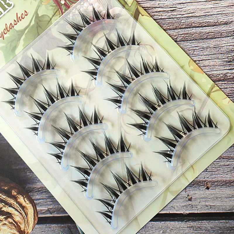 5 Pairs New Cosplay Air False Eyelashes Natural Transparent Thin Band Eyelashes Japanese Simulation Lashes Extension Makeup Z250730