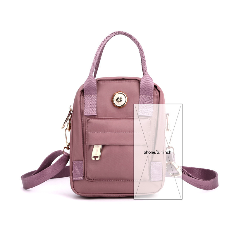 Colorful Fox New Single Shoulder for Women Korean Fashion Trendy Portable Commuter Phone Crossbody Bag ddmymoon