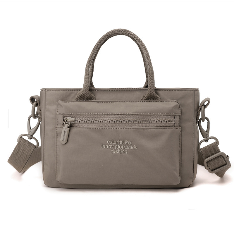 Colorful Fox Women's 2025 New Fashionable Stylish Single Shoulder Handheld Nylon Small Crossbody Cloth Bag ddmymoon