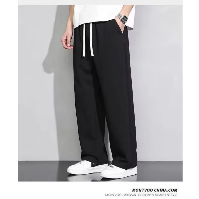 Casual Pants for Men Mens Clothing Male Clothes Baggy Man Sport Big Size Gym Trousers Cargo Sweatpants Y2k Tracksuit 250729