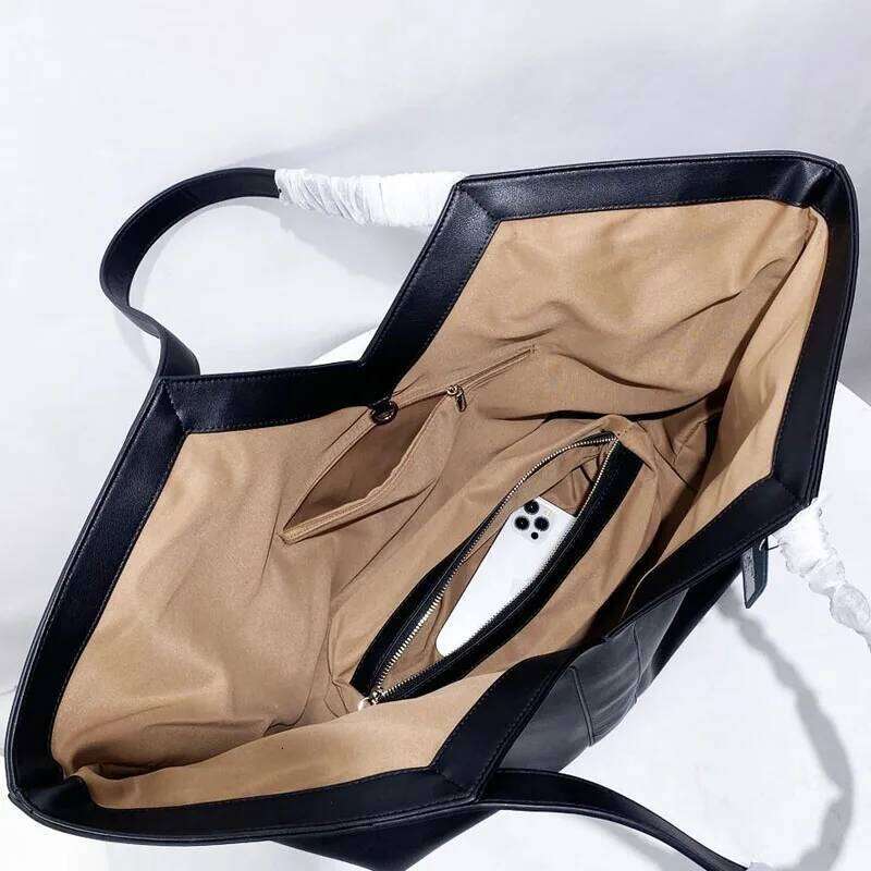 Oversized Fashion Shopping Tote Commuter Large Capacity Handbag Casual Versatile Single Shoulder Underarm Bag