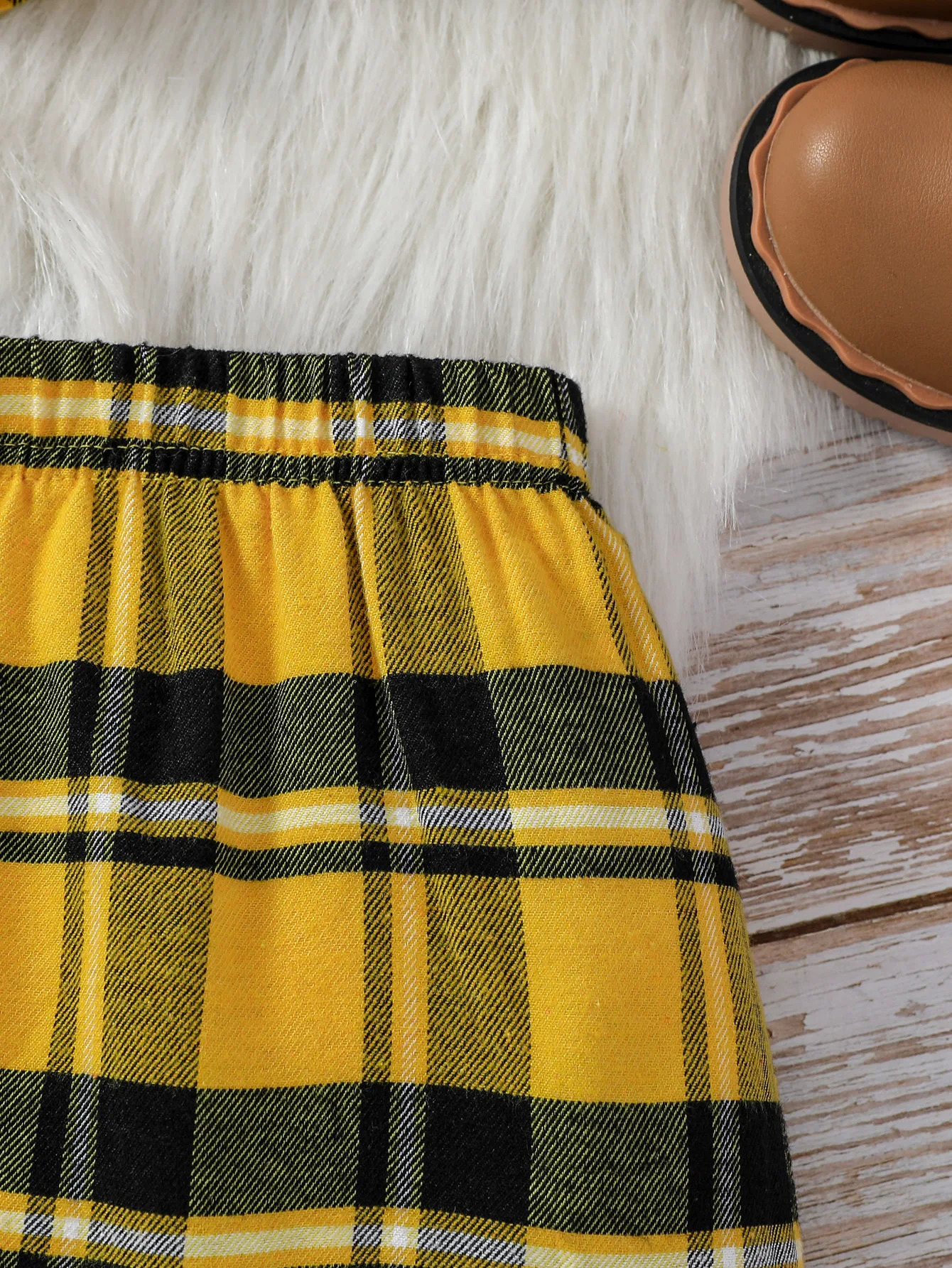 3Pcs Baby Girl Fall Fashion Plaid Long Sleeve Jacket Skirt For Streetwear Vacation Set Clothing Hat 250729