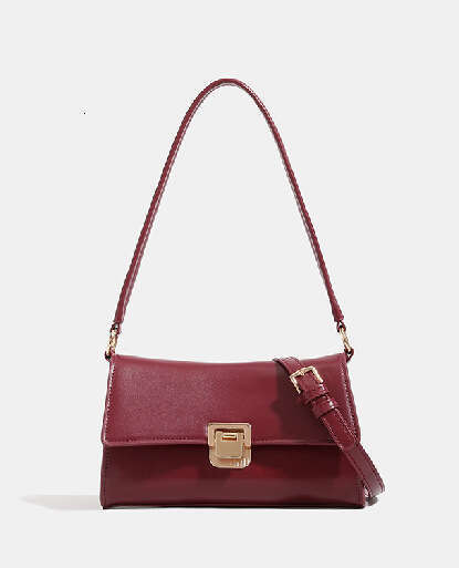 Geometric Baguette Underarm 2025 New Niche Design High-end Feel Single Shoulder Crossbody Bag