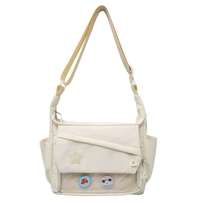 Versatile High-Value Single Shoulder Crossbody Ins College Style Soft Girl Bag Backpack