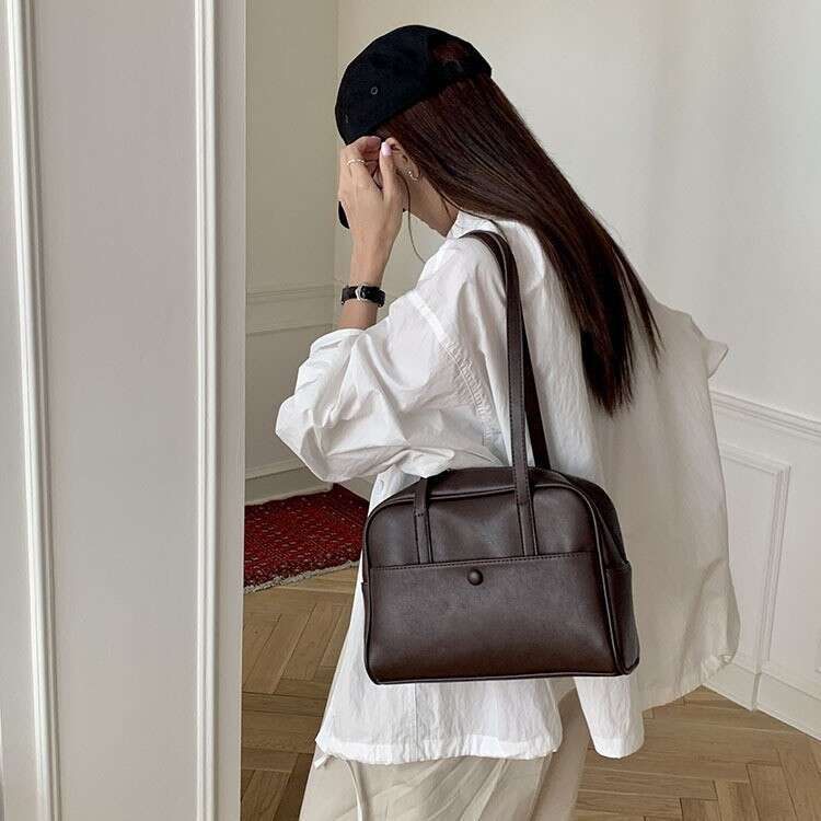 Women's Korean Shoulder Ladies' Early Spring 2025 New Underarm Bag, Versatile Large Capacity Tote Bag