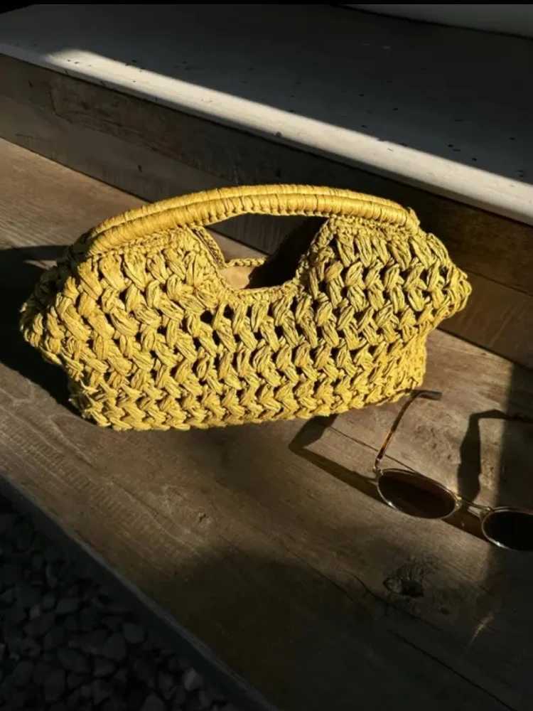 2025 Summer Women Straw Woven Handbags Leisure Boho Weaving Shoulder Bags Crossbody Bags Versatile Rattan Beach Woven Bag Purses Y250729