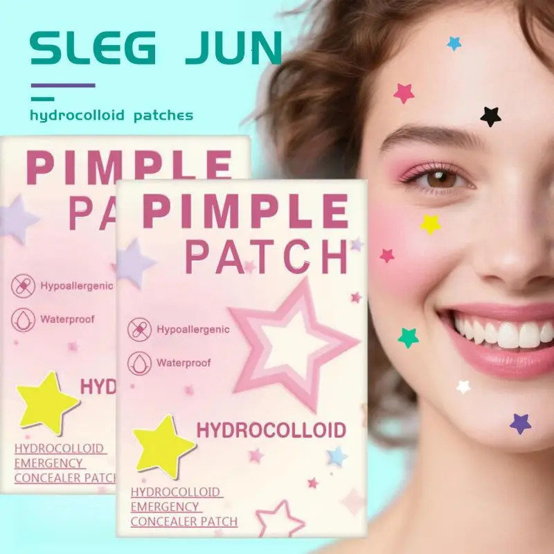 1400pcs Colorful Star Pimple Patch Colorful Invisible Removal Skin Care Stickers Concealer Face Spot Makeup Tools 250726