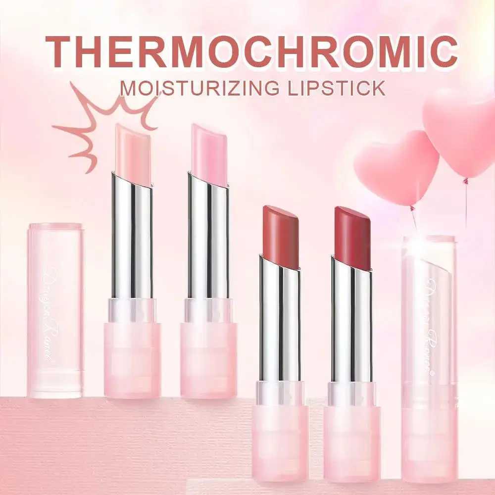 Pink Jelly Lipstick With Temperature Change Effect Moisturizing Lip Balm Long Lasting Nourishment Lip Gloss For Healthy Lips G250729